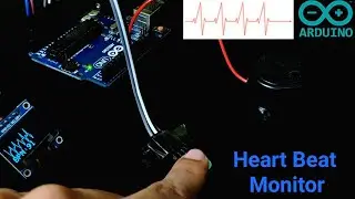 Arduino Heart Beat Monitor Using OLED Display #arduino