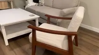 Yaheetech Mid Century Accent Chair   Assembly + Features
