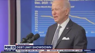 Debt limit showdown: U.S. officially runs out of money to borrow | FOX 13 Seattle