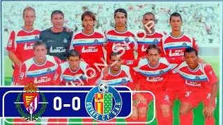 Resumen Real Valladolid 0-0 Getafe LaLiga2007/08