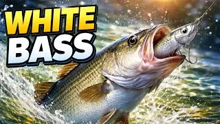 how to always catch white bass the easy way😱🎣 (must watch)