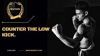 Muay Thai 3 ways to defend and counter the low kick