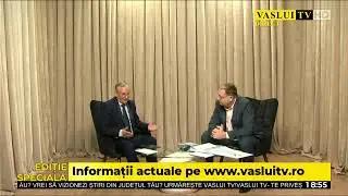 Taxe și impozite în municipiul Vaslui | LIVE VASLUI TV cu Eugen Boț