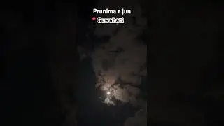 The beauty it holds dhuniya jun #assam #moon #guwahaticity #sky #us