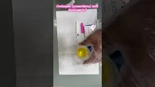 Ovulasyon testi nasıl yapılır?#gebeliktakibi #hamileliktakibi