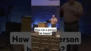 How can a person be happy? #married #single #purpose #God