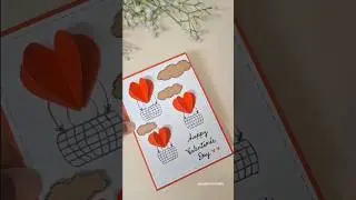 DIY Love Card 🥰🫶| #diy #art #craft #handmade #shortsfeed #shorts #giftideas #love #gift #craftideas