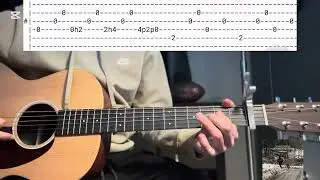 Northern Attitude - Noah Kahan guitar lesson/tabs