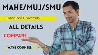 Difference between MAHE, MUJ and SMU | Online Manipal : Manipal University Jaipur or Sikkim Manipal