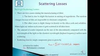 2 3 Scattering Losses