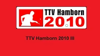 TTV Hamborn 2010 III : TTV Hamborn 2010 II am 19.01.2026 um 19:30Uhr