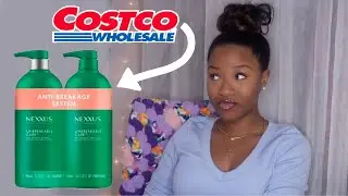 HAIR PRODUCTS FROM COSTCO😱🤭| Nexxus Unbreakable Care Review + Demo