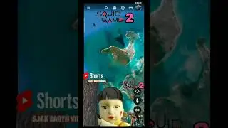 Squid game island in Google map in Google Earth #smkearthvideo #googleearth #shortsfeed
