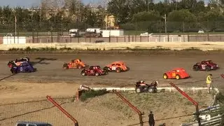 2023 Legends heats and main at Rad Torque Raceway, August 5