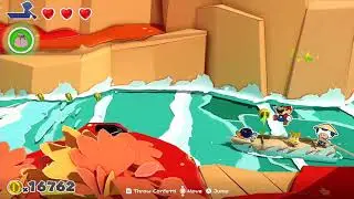 Paper Mario Origami King - How To Drive The Boat In The Rapids (Quick Tips)