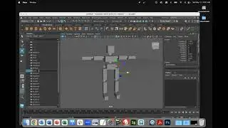 Maya Tutorial Title Objects and Creating Hierarchy