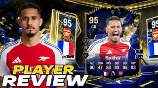 😱95 TOTY SALIBA PLAYER REVIEW - EA FC 25 ULTIMATE TEAM