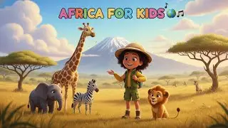 Africa for Kids 🌍🎶 | Fun Learning Song About Africa | Minor Mindz Educational Rhyme