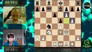 Меня здесь во все щели..../ GM Sergey Zhigalko vs GM Andrew Tang*Penguingm1 Bullet C9C9C9C9C9