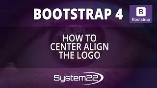 Bootstrap 4 How To Center Align The Logo 👍
