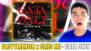 (REACCIÓN) GATA ONLY - FloyyMenor FT Cris MJ ( Video Official ) | EL COMIENZO