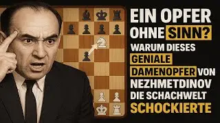 Ein Opfer ohne Sinn? Warum dieses geniale Damenopfer von Nezhmetdinov die Schachwelt schockierte