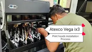 Digital textile fabrics printer  #digital #machine  #textiles #atexco #digitalart #installation
