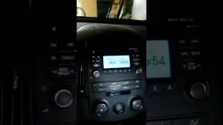 Uhrzeit und Radiosender einstellen beim Hyundai i30 cw