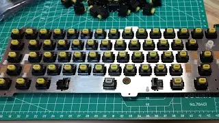 NOS Alps SKCL yellow typing demo
