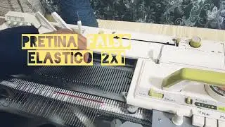 TEJIDO  ....TIPOS DE PRETINA BÁSICO EN MAQUINA DE TEJER -  TRICOTOSA