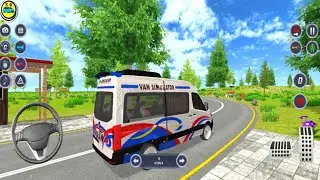 Dubai Van Driving Passengers Van Simulator Android Gameplay