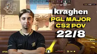 CS2 POV ECSTATIC kraghen (22/8) vs Imperial (Anubis) PGL CS2 Major Copenhagen 2024