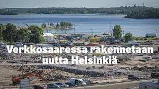 Verkkosaareen kes&auml;ll&auml; kunnallistekniikkaa, taloja rakennetaan jo syksyll&auml;