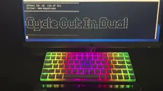 Raspberry Pi 500+ Default Keyboard Effects