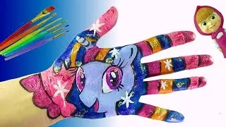 Learning Colors Video for Children Body Painting  | Learn Colors with Body Paint for Kids