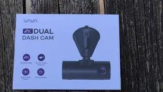 VAVA 2K Front and Rear Dual Dash Cam - Unboxing and Quick Review