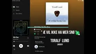 Toralf Lund med ny plate p&aring; Spotify ( smakebit )
