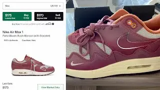 Worst Patta Yet? Nike Air Max Patta Waves Rush Maroon Review/On-Feet