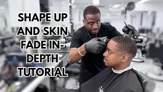 SHAPE UP AND SKIN FADE IN-DEPTH TUTORIAL (unedited) SLIDERCUTS 