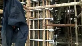 See this column clamp work well on job site