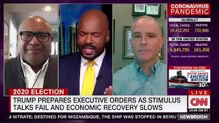 Victor Blackwell clashes with Brian Robinson over GOP deficit spending policy