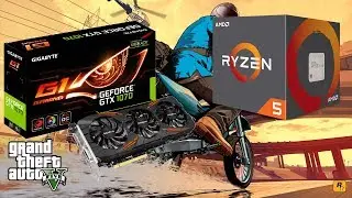 GTA V BENCHMARK [Ryzen 5 1600] [GTX 1070] TEST