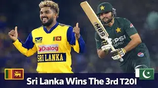 Sri Lanka Wins The 3rd T20I | Pakistan&rsquo;s Strong Fightback | Salman Ali Agha Shines