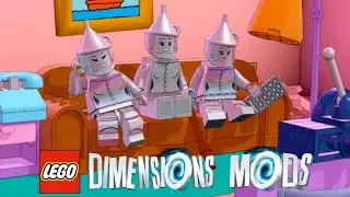 LEGO Dimensions Tinlady Performs All Cutscenes in LEGO The Simpsons Story Level