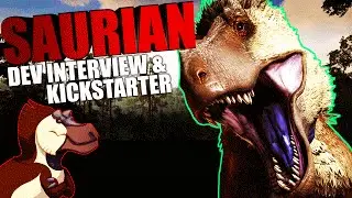 Saurian - DEV INTERVIEW, KICKSTARTER, LIFE CYCLES, MATING, COURTING, DINOSAURS (Saurian Gameplay)