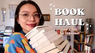 12 books for 2k+ pesos!! | birthday book haul 📚 | Filipino Booktuber 🇵🇭