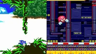 Download! Playable Beach & Mania Knux Glide | 2K Subscriber Special #1 | Sonic 3 A.I.R Mods 