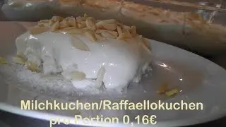 Milchkuchen/ Raffaelo Kuchen