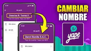Como CAMBIAR mi Nombre de Yape (2025)