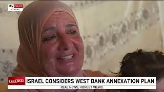 Israel considers West Bank annexation plan